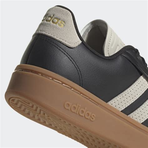 adidas grand court heren zwart|adidas Men's Grand Court Sneakers .